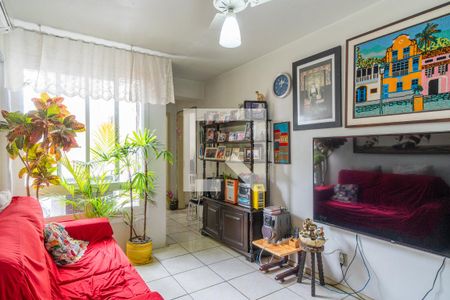 Sala de apartamento à venda com 1 quarto, 44m² em Centro Histórico, Porto Alegre