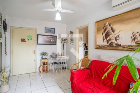 Sala de apartamento à venda com 1 quarto, 44m² em Centro Histórico, Porto Alegre