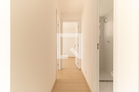 Corredor do Quarto  de apartamento à venda com 2 quartos, 43m² em Parque Bristol, São Paulo