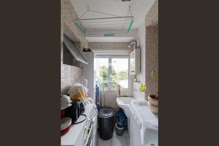 Sala/Cozinha/Área de Serviço de apartamento à venda com 2 quartos, 49m² em Colônia (zona Leste), São Paulo