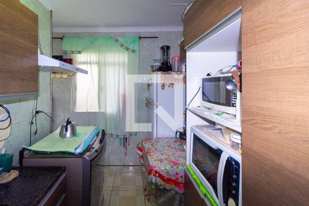 Cozinha de apartamento à venda com 2 quartos, 63m² em Fazenda da Juta, São Paulo