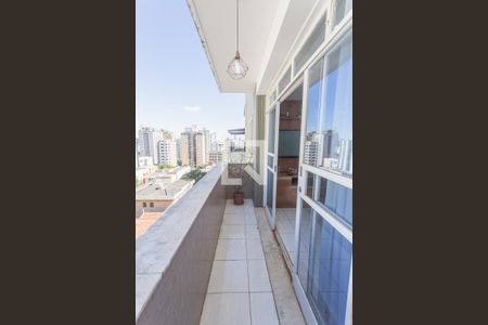 Varanda da Sala de apartamento à venda com 4 quartos, 300m² em Anchieta, Belo Horizonte
