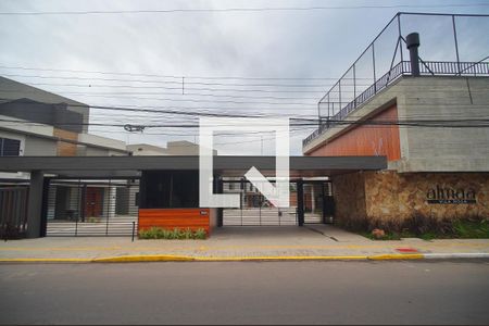 Fachada de casa de condomínio à venda com 3 quartos, 128m² em Operário, Novo Hamburgo