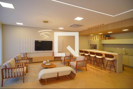 Área comum - Salão de festas de casa de condomínio à venda com 3 quartos, 128m² em Operário, Novo Hamburgo