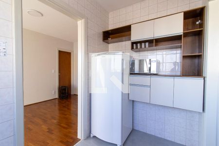 Cozinha de apartamento para alugar com 1 quarto, 48m² em Centro, Campinas