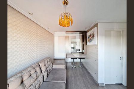 Sala  de apartamento à venda com 2 quartos, 47m² em Vila Florida, Guarulhos