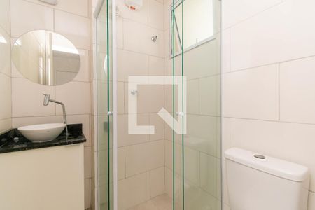 Banheiro de apartamento para alugar com 1 quarto, 35m² em Chácara Belenzinho, São Paulo