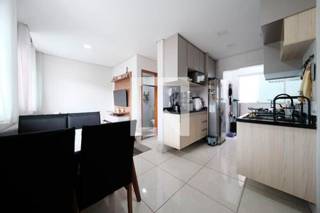 Sala/Cozinha de apartamento para alugar com 1 quarto, 32m² em Jardim Nordeste, São Paulo