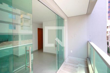 Varanda da Sala de apartamento para alugar com 2 quartos, 62m² em Buritis, Belo Horizonte