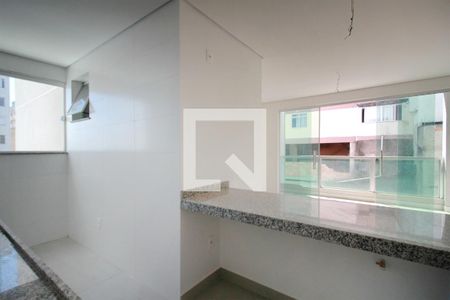 Cozinha de apartamento à venda com 2 quartos, 62m² em Buritis, Belo Horizonte