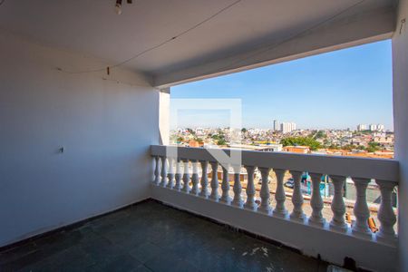 Varanda do quarto de casa para alugar com 1 quarto, 80m² em Jardim Marek, Santo André