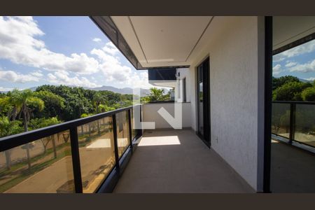 Varanda de apartamento para alugar com 3 quartos, 146m² em Recreio dos Bandeirantes, Rio de Janeiro