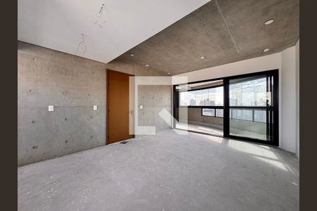 Sala de apartamento à venda com 2 quartos, 90m² em Jardim, Santo André