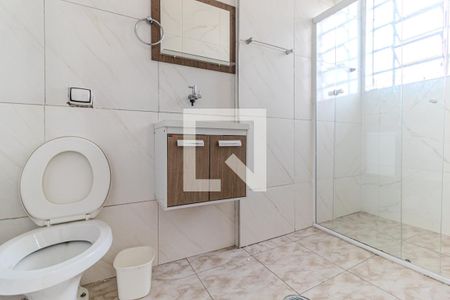 Banheiro da Suíte de apartamento para alugar com 1 quarto, 38m² em Santa Ifigênia, São Paulo