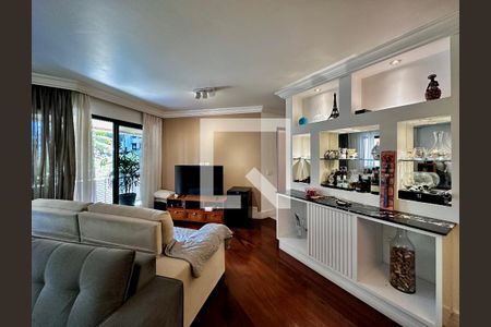 Sala de apartamento à venda com 4 quartos, 170m² em Brooklin, São Paulo