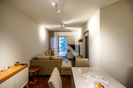 Sala de apartamento à venda com 3 quartos, 75m² em Chácara Santo Antônio (zona Leste), São Paulo