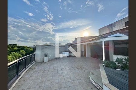Varanda / Terraço de apartamento à venda com 3 quartos, 270m² em Recreio Bendeirante, Rio de Janeiro