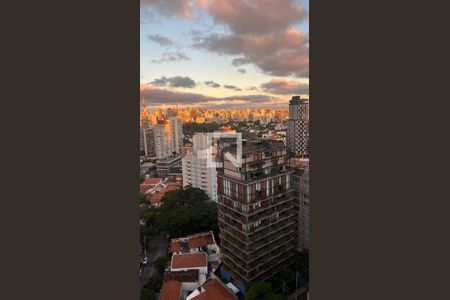 Apartamento à venda com 122m², 3 quartos e 2 vagasVista da sacada 
