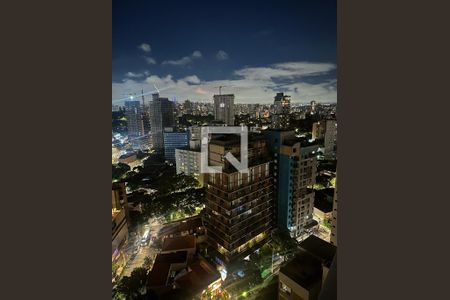 Apartamento à venda com 122m², 3 quartos e 2 vagasVista da sacada 