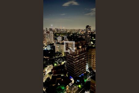 Apartamento à venda com 122m², 3 quartos e 2 vagasVista da sacada 