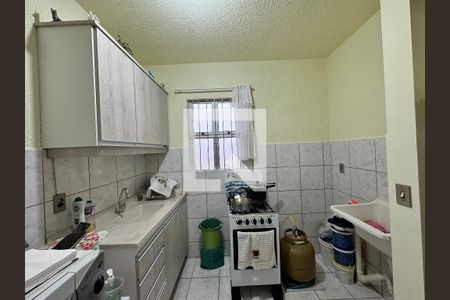 Cozinha de apartamento à venda com 2 quartos, 48m² em Campina, São Leopoldo