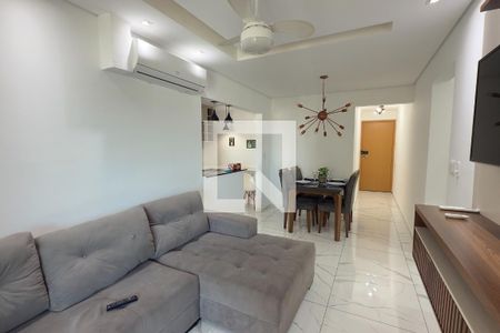 Sala de apartamento para alugar com 2 quartos, 75m² em Boqueirão, Praia Grande