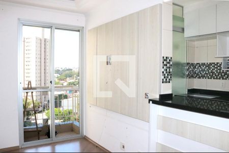 Varanda da Sala de apartamento para alugar com 2 quartos, 50m² em Jd Alzira, São Paulo