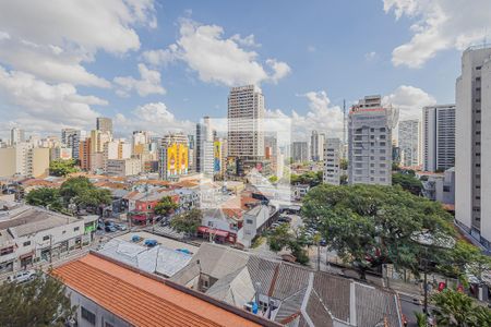 Vista - Varanda - Studio de kitnet/studio à venda com 1 quarto, 25m² em Pinheiros, São Paulo