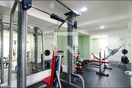 Área comum - Academia de apartamento para alugar com 4 quartos, 171m² em Nova Petrópolis, São Bernardo do Campo