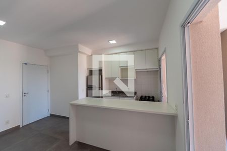 Sala_Cozinha_Conjugada de apartamento para alugar com 2 quartos, 52m² em Alphaville Empresarial, Barueri