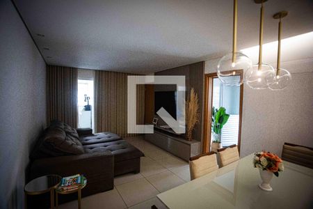 Sala de apartamento à venda com 2 quartos, 78m² em Buritis, Belo Horizonte