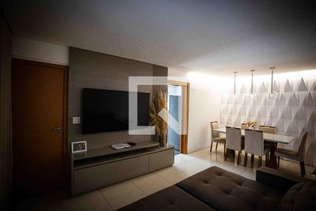 Sala de apartamento à venda com 2 quartos, 78m² em Buritis, Belo Horizonte