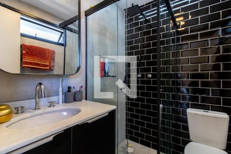 Banheiro da Suíte de apartamento à venda com 2 quartos, 70m² em Vila Augusta, Guarulhos