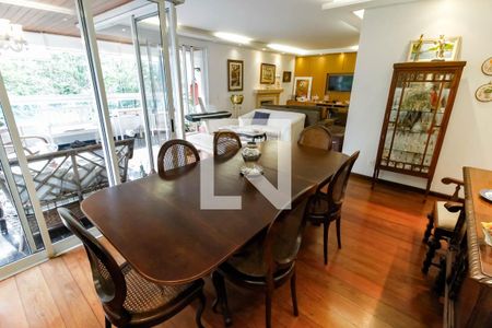 Sala de Jantar de apartamento à venda com 4 quartos, 190m² em Real Parque, São Paulo