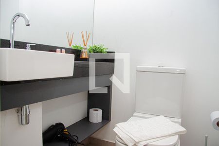 Banheiro de kitnet/studio à venda com 1 quarto, 18m² em Perdizes, São Paulo