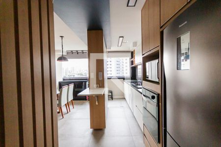 Cozinha de apartamento à venda com 2 quartos, 49m² em Santa Terezinha, Santo André