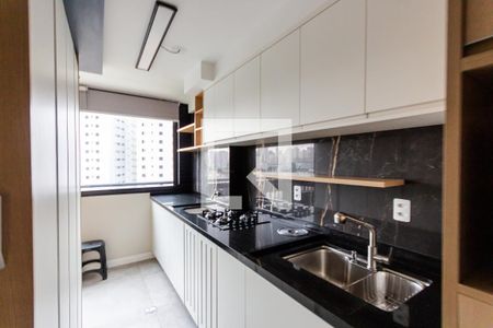 Cozinha de apartamento à venda com 2 quartos, 49m² em Santa Terezinha, Santo André