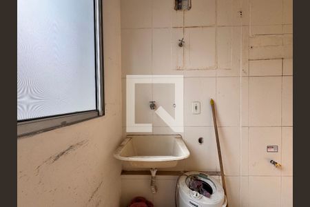 Área de Serviço de apartamento à venda com 2 quartos, 50m² em Parque Sao Vicente, Santo André
