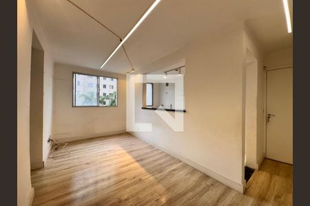 Sala de apartamento à venda com 2 quartos, 50m² em Parque Sao Vicente, Santo André