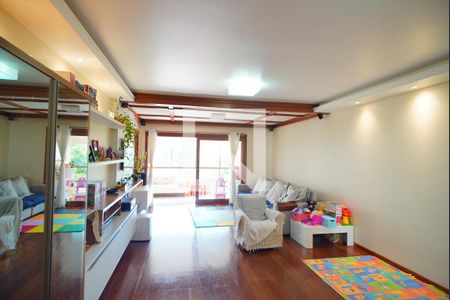 Sala de apartamento à venda com 3 quartos, 186m² em Petrópolis, Porto Alegre