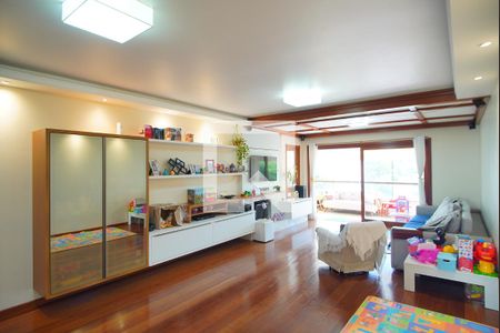 Sala de apartamento à venda com 3 quartos, 186m² em Petrópolis, Porto Alegre