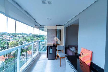 Sacada/Sala de apartamento à venda com 2 quartos, 66m² em Empresarial 18 do Forte, Barueri