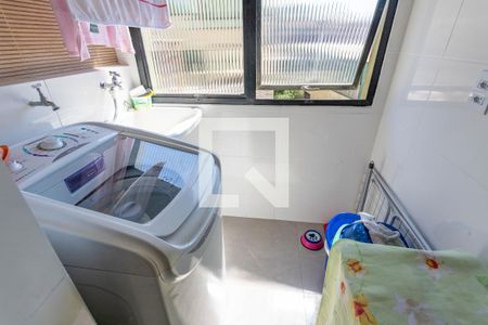 Área de serviço de apartamento à venda com 2 quartos, 55m² em Centro, Diadema