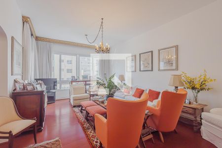 Sala de apartamento à venda com 3 quartos, 209m² em Jardim Paulista, São Paulo