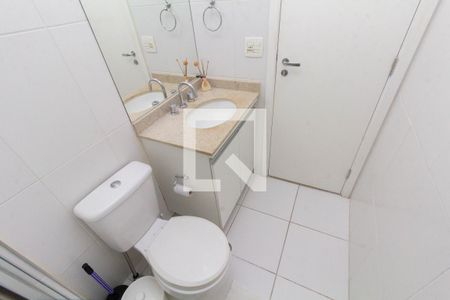 Banheiro de kitnet/studio para alugar com 1 quarto, 35m² em Vila Gomes Cardim, São Paulo