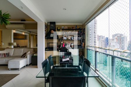 Varanda Sala de apartamento à venda com 3 quartos, 119m² em Vila Andrade, São Paulo
