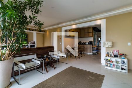 Sala de apartamento à venda com 3 quartos, 119m² em Vila Andrade, São Paulo
