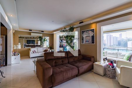 Sala de apartamento à venda com 3 quartos, 119m² em Vila Andrade, São Paulo
