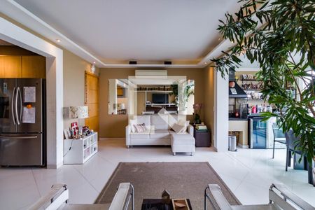 Sala de apartamento à venda com 3 quartos, 119m² em Vila Andrade, São Paulo