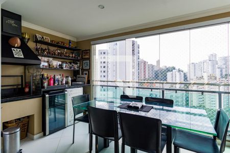 Varanda Sala de apartamento à venda com 3 quartos, 119m² em Vila Andrade, São Paulo